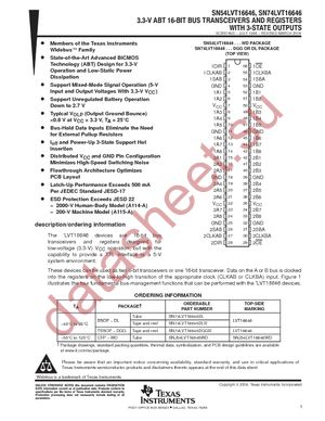 74LVT16646DGGRG4 datasheet  